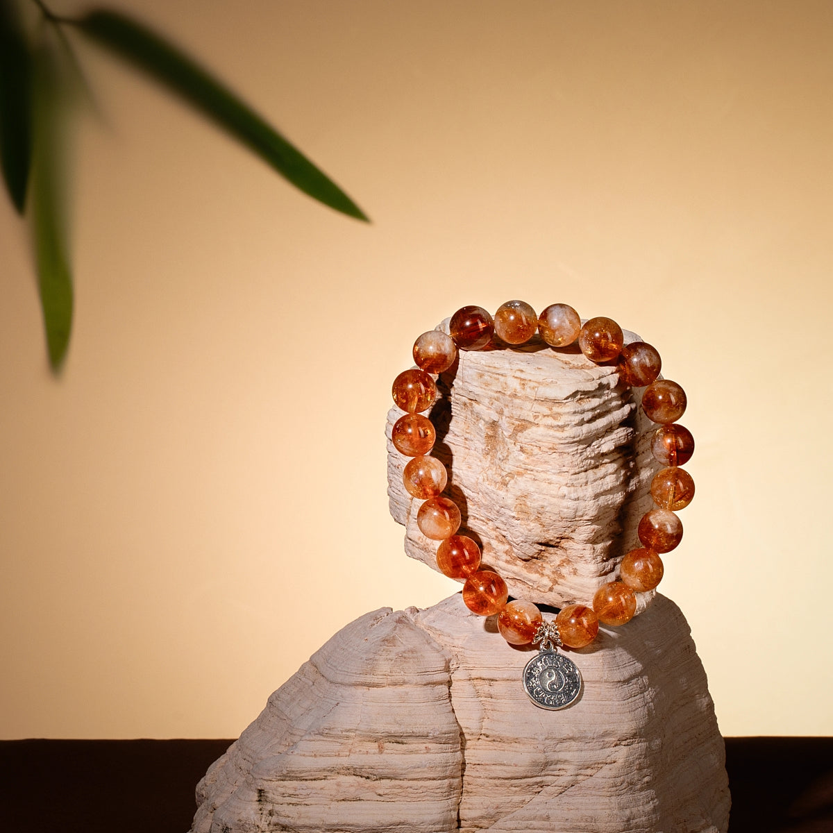 Bracelet For Earth Element Gentle & Balance Energy - Citrine