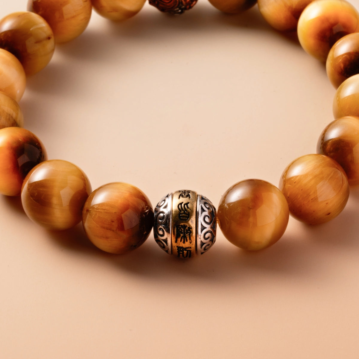 Bracelet For Earth Element Gentle & Balance Energy - Golden Tiger's Eye