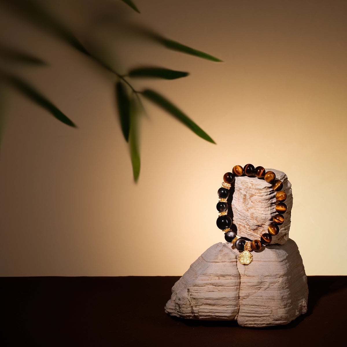 Bracelet For Earth Element Gentle & Balance Energy - Golden Tiger's Eye
