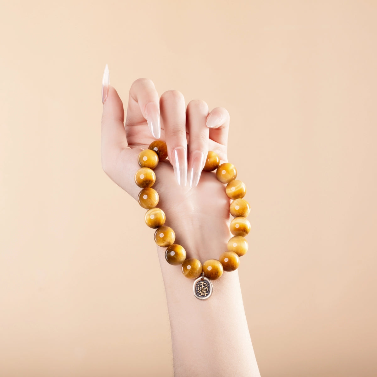 Bracelet For Earth Element Gentle & Balance Energy - Golden Tiger's Eye & Red Agate