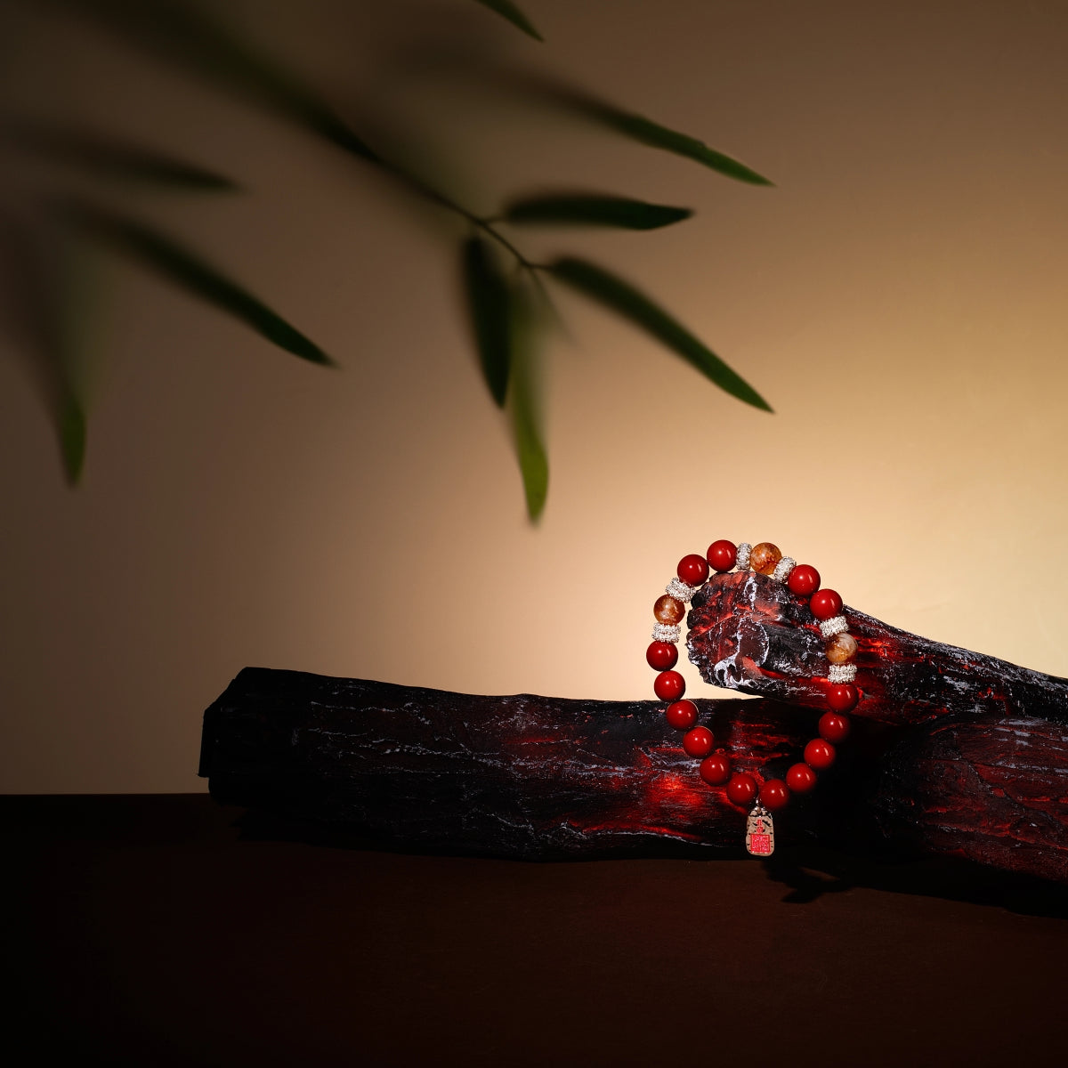 Bracelet For Fire Element Amplified Energy - Red Agate & Citrine