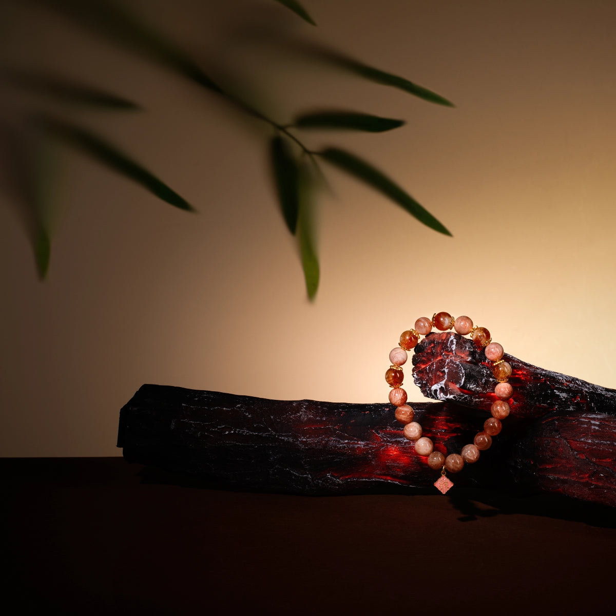 Bracelet For Fire Element Amplified Energy - Sunstone & Citrine