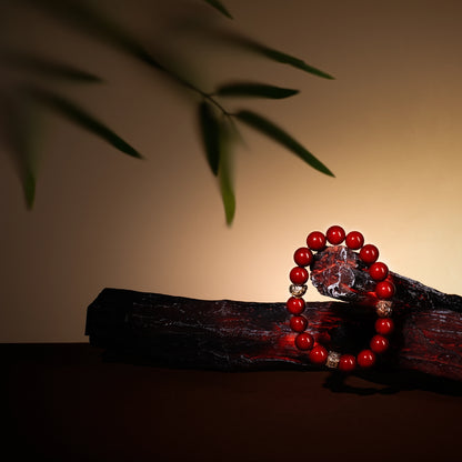 Bracelet For Fire Element Gentle/Balance Energy- Red Agate