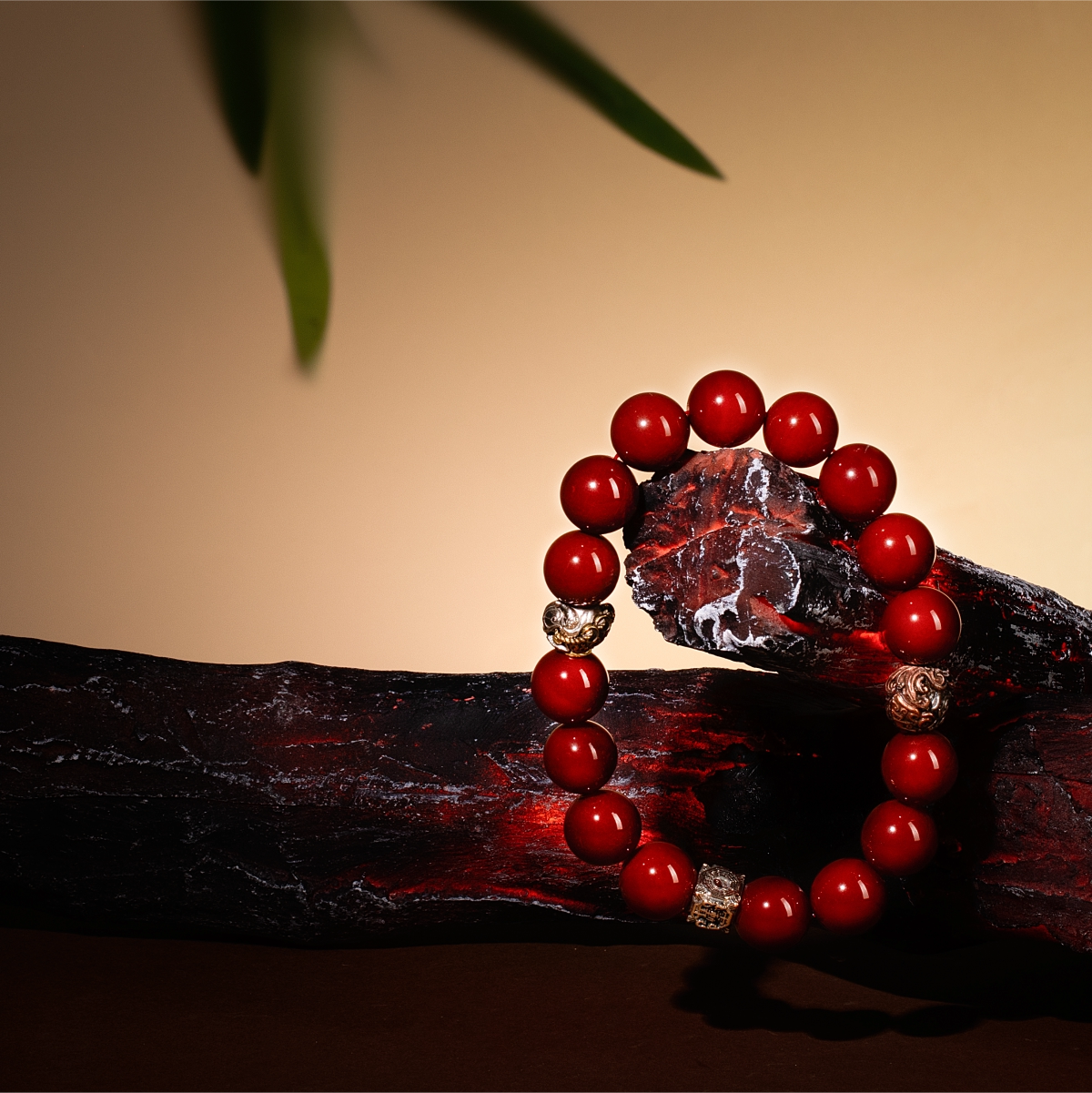 Bracelet For Fire Element Gentle/Balance Energy- Red Agate