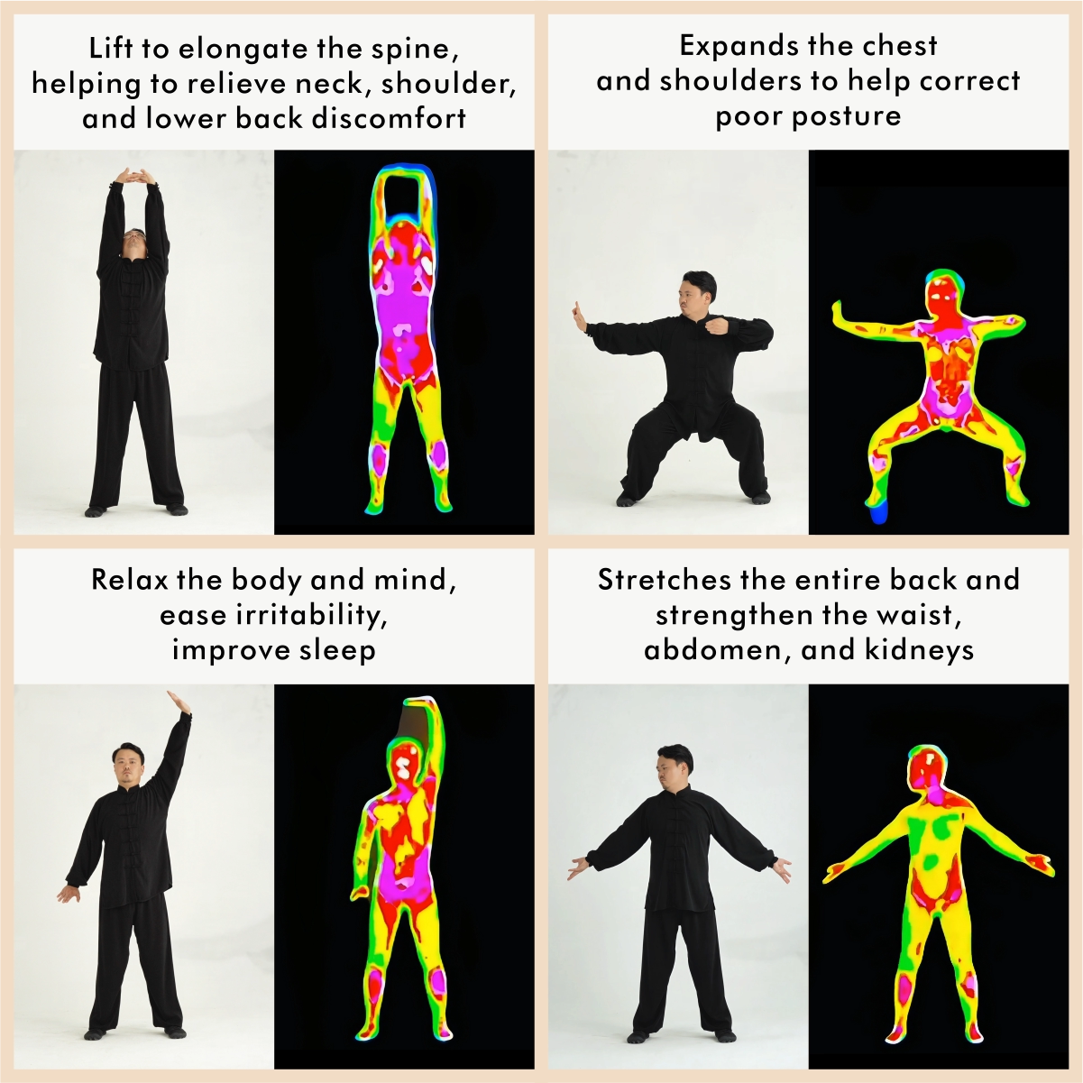 Tai Chi Ba Duan Jin Full Routine: Fix Chronic Stiffness & Sleep Issues | Lifetime Video Course