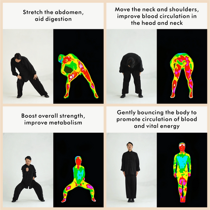 Tai Chi Ba Duan Jin Full Routine: Fix Chronic Stiffness & Sleep Issues | Lifetime Video Course